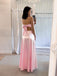 Soft Sweetheart Sleeveless Mermaid Satin Long Prom Dresses For Party, PG665