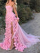 Elegant Sweetheart Sleeveless Mermaid With Side Split Long Prom Dresses, PG57