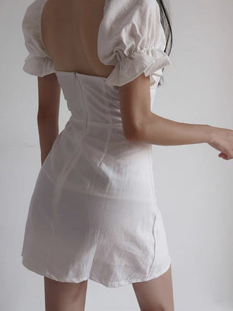 Sexy Off-shoulder Sleeveless Mermaid Satin Short Homecoming Dresses For Party, PGH365