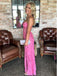 Elegant Sweetheart Sleeveless Mermaid Lace Long Prom Dresses For Party, PG753