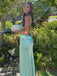 Simple Spaghetti Strap Sleeveless Mermaid Prom Dresses For Party, PG165