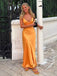 Sexy Spaghetti Strap V-neck Sleeveless Mermaid Long Prom Dresses For Party, PG173