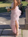 Sexy Sweetheart Sleeveless A-line Tulle Ruffles Long Prom Dresses For Party, PG353