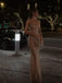 Shiny Spaghetti Strap Sleeveless Mermaid Sequin Long Prom Dresses For Party, PG485