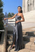 Soft One-shoulder Sleeveless Mermaid Satin Long Prom Dresses For Party, PG473