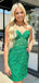 Sexy Sweetheart Sleeveless Short Lace Mermaid Homecoming Dresses For Party, PGH193