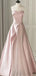 Formal Sweetheart Sleeveless A-line Long Prom Dresses For Party, PG77