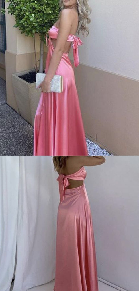 Soft Sweetheart Sleeveless Mermaid Satin Long Prom Dresses For Party, PG668