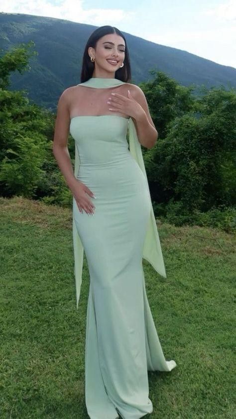 Sexy Sweetheart Sleeveless Mermaid Satin Long Prom Dresses For Party, PG893