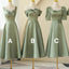 Gorgeous Mismatched Sleeveless A-line Bridesmaid Dresses For Wedding Party, PGB18