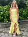 Cute Sweetheart Mermaid Sleeveless Prom Dresses With Trailing For Party, PG149