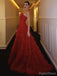 Formal Sweetheart Sleeveless A-line Tulle Ruffles Long Prom Dresses For Party, PG433