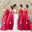 Sexy Mismatched Sleeveless A-line Bridesmaid Dresses For Wedding Party, PGB85