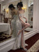 Shiny Off-shoulder Sleeveless Mermaid Sequin Long Prom Dresses For Party, PG687