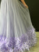 Formal Sweetheart Sleeveless A-line Tulle Long Prom Dresses For Party, PG266