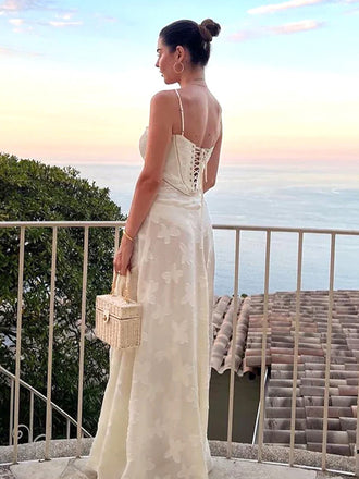 Soft Spaghetti Strap Sleeveless Mermaid Jersey Long Prom Dresses For Party, PG839