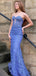 Sexy Sweetheart Mermaid Lace Long Prom Dresses With Trailing For Party, PG222