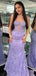 Elegant Sweetheart Sleeveless Mermaid Lace Long Prom Dresses For Party, PG226