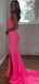 Sexy V-neck Sleeveless Mermaid Long Prom Dresses With Trailing For Party, PG174