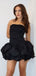 Cute Sweetheart Sleeveless Mermaid Satin Homecoming Dresses For Party, PGH482