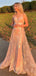 Unique Sweetheart Sleeveless Mermaid Sequin Long Prom Dresses For Party, PG354