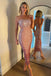 Shiny Spaghetti Strap Sleeveless Mermaid Sequin Long Prom Dresses For Party, PG640