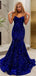 Sexy Sweetheart Mermaid Sleeveless Prom Dresses With Trailing For Party, PG146