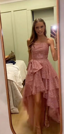 Shiny Sweetheart Sleeveless Mermaid Sequin Long Prom Dresses For Party, PG800