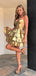 Sexy Sweetheart Sleeveless A-line Satin Homecoming Dresses For Party, PGH430