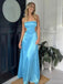 Soft Sweetheart Sleeveless Mermaid Satin Long Prom Dresses For Party, PG826