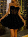 Elegant Sweetheart Sleeveless A-line Lace Homecoming Dresses For Party, PGH458