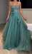 Elegant Sweetheart Sleeveless Mermaid Chiffon Long Prom Dresses For Party, PG1022