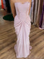 Soft Sweetheart Sleeveless Mermaid Chiffon Long Prom Dresses For Party, PG1025