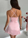 Sexy V-neck Sleeveless Short A-line Homecoming Dresses, PGH32