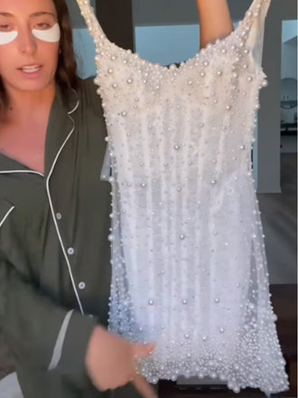 Elegant Spaghetti Strap Sleeveless Mermaid Homecoming Dresses For Party, PGH463