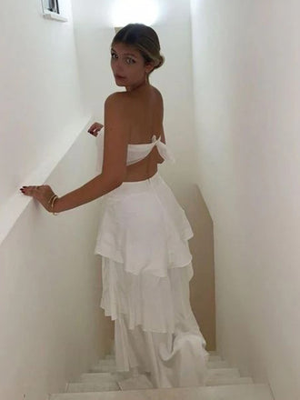 Soft Sweetheart Sleeveless Mermaid Satin Long Prom Dresses For Party, PG755