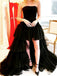 Formal Sweetheart Sleeveless A-line Tulle Long Prom Dresses For Party, PG694