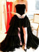 Formal Sweetheart Sleeveless A-line Tulle Long Prom Dresses For Party, PG694