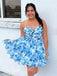 Elegant Sweetheart Short Sleeveless Chiffon A-line Homecoming Dresses For Party, PGH319