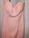 Simple Sweetheart Sleeveless Mermaid Satin Long Prom Dresses For Party, PG467