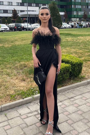 Sexy Sweetheart Sleeveless Mermaid Satin Long Prom Dresses For Party, PG578