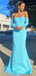 Elegant Sweetheart Mermaid Full Sleeve Long Prom Dresses For Party, PG119