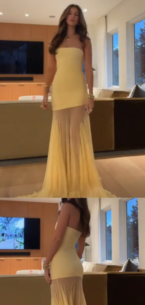 Sexy Sweetheart Sleeveless Mermaid Satin Long Prom Dresses For Party, PG809