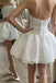 Elegant Sweetheart Sleeveless A-line Lace Homecoming Dresses For Party, PGH471