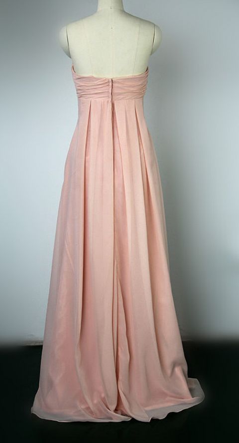 Soft Sweetheart Sleeveless Mermaid Chiffon Long Prom Dresses For Party, PG1020
