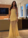 Sexy Sweetheart Sleeveless Mermaid Satin Long Prom Dresses For Party, PG809