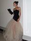 Unique Sweetheart Sleeveless Mermaid Velvet Long Prom Dresses For Party, PG637