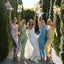 Colorful Halter Strap Sleeveless Mermaid Satin Bridesmaid Dresses For Wedding Party, PGB111