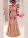 Elegant Spaghetti Strap Sleeveless A-line Lace Long Prom Dresses For Party, PG363