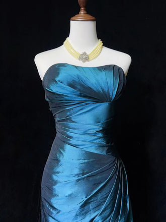 Sexy Sweetheart Sleeveless Short Mermaid Satin Homecoming Dresses For Party, PGH272